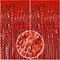 Red Streamers Tinsel Foil Fringe Curtains Wavy for Parties Sparkle Metallic Wavy Foil Fringe Backdrop Curtain for Party Decorations Photo Booth Props Birthday Graduation Wedding Valentines Decor